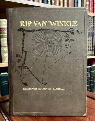 1916 ARTHUR RACKHAM Ed RIP VAN WINKLE  By WASHINGTON IRVING 24 x COLOUR PLATES Foto 1 de 4