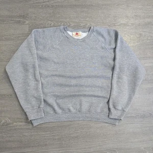 Vintage 70s Russell Athletic Crewneck Sweatshirt Raglan 1970s USA Made Men Large - Bild 1 von 17