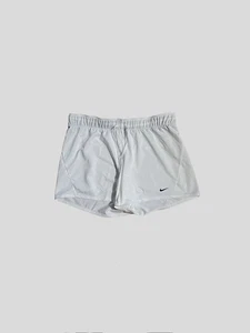 Nike Women White Athletic Shorts Size Large - Picture 1 of 3