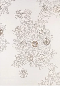 Moderner traditioneller handgeknüpfter Wollteppich - 5x8 6x9 8x10 moderner Wohnzimmerteppich - Bild 1 von 7