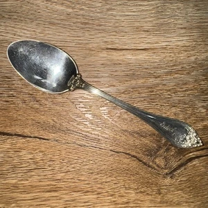 Blackinton Sterlingsilber Löffel Antik Viktorianisch Floral Schriftrolle Etrusker um 1900 - Bild 1 von 4