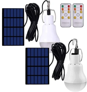 Luz para gallinero con temporizador, bombillas solares recargables de anochecer a amanecer para... - Imagen 1 de 6