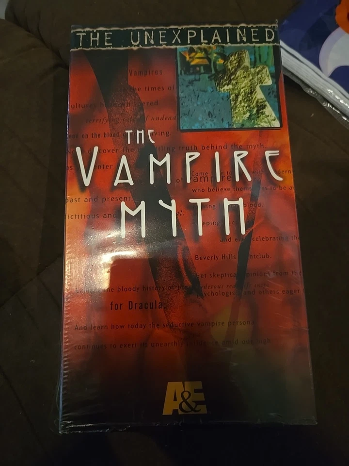 A&E The Unexplained - The Vampire Myth Documentary VHS 1998 Rare - Image 1 of 4