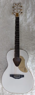 Gretsch G5021WPE Rancher White Penguin Parlor Acoustic Electric Guitar - Image 1 of 4