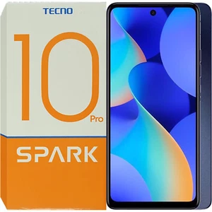 Tecno Spark 10 Pro 4G Starry Black 128GB + 8GB Dual-Sim Unlocked GSM NEW - Picture 1 of 4