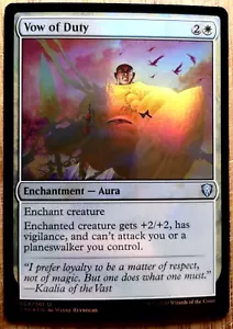 Vow Of Duty - Foil - Commander Legends - NM - EN - 054 - Picture 1 of 1