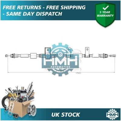 Se adapta a Chrysler Grand Voyager 2.8 CRD cable de freno de mano trasero derecho amapola 4779807AB Foto 1 de 2