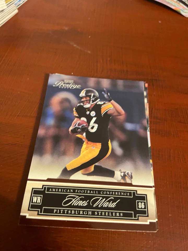 2007 Playoff Prestige Hines Ward #115 - Image 1 of 1
