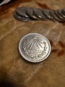 1923 Mexican Peso Mixed Dates - Picture 1 of 5