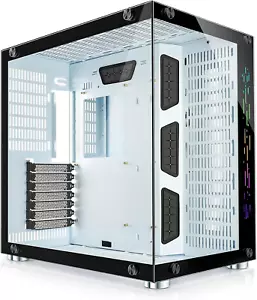 ATX Gaming PC Case, 270° Full View Tempered Glass, 360MM RAD Support, Mid Tower - Picture 1 of 8