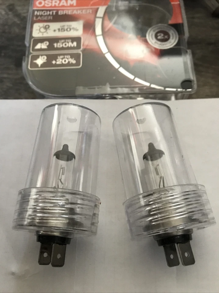 2 of Osram  H7/64210L Halogen Long Life Head Lamp Light Bulbs Made in Germany - Image 1 of 3