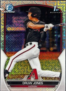 2023 Bowman - Chrome Prospects  Mojo Refractor #BCP-25 Druw Jones