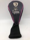 Lynx Universal Ladies 3 Fairway Wood Golf Headcover Fast Postage