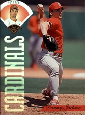 1995 Leaf St. Louis Cardinals Baseball Card #301 Danny Jackson