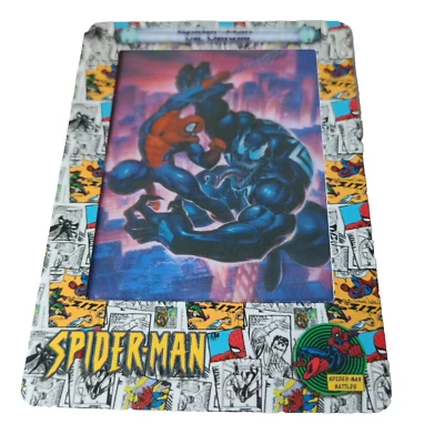 Vintage ArtBox 02 Spider-Man Filmcardz Battle Subset Chase Card#45 vs Venom - Image 1 of 4