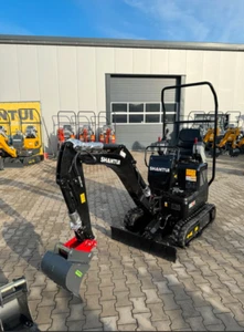 Shantui SE12 Minibagger 1,2 to, 3 Zylinder Kubota Motor Modell 2025, kein CAT - Bild 1 von 4