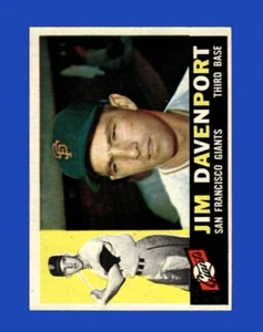 1960 Topps Set-Break #154 Jim Davenport EX-EXMINT *GMCARDS* - Picture 1 of 2