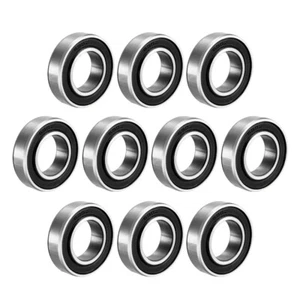 10pcs Deep Groove Ball Bearing 6902-2RS Double Sealed 15mmx28mmx7mm Carbon Steel - Picture 1 of 7