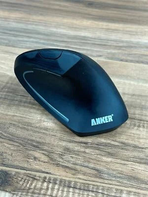Anker AK-98ANWVM-UBA Black Wireless 5 Buttons Vertical Ergonomic Optical Mouse - Image 1 of 4