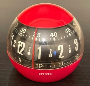 Citizen Space Age Alarm Clock Made in Japan NOT WORKING - Picture 1 of 2