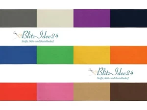 1 Meter Elastikband - Gummiband - Zierband - 60 mm - uni - viele Farben - Bild 1 von 19