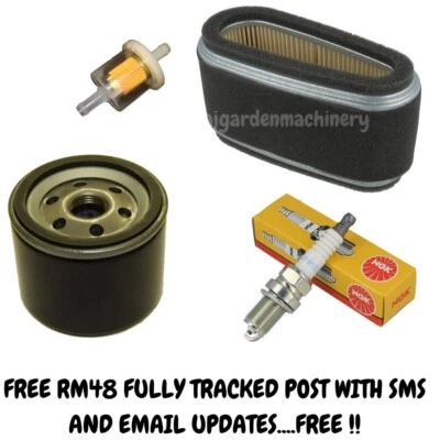 ROCWOOD Kawasaki FC400V, FC401V, FC420, FC420V Service Kit, Filter NGK Plug Oil Filter