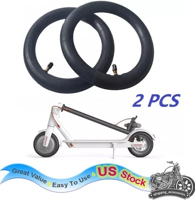 2 peças 8 1/2 8,5 x 2 50/75-6.1 tubo interno para Xiaomi M365 Gotrax scooter pneu 8,5" - Imagem 1 de 4