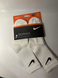 Nike Niños Rendimiento Crew Calcetines de Entrenamiento Acolchados EE. UU. Zapato Talla 10C-3Y 6 Pares - Imagen 1 de 6