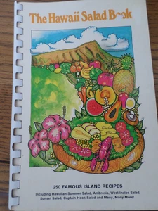 Spiral Cookbook The Hawaii Salad Book 250 Famous Island Recipes 1976 - Picture 1 of 3