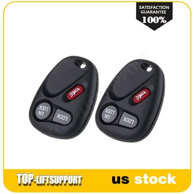 2 para Chevrolet Silverado 1500 1999 2000 2001 controle remoto inteligente chaveiro de carro 3 botões - Imagem 1 de 4
