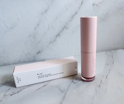 Glossier Soft Touch Lip Creme in Jet 6 ml New, Authentic - image 1 of 4