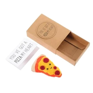 1 Set -Pizza-Juguetes-Caja Regalo, Amistad-Regalo Inspirado Q1A4 - Imagen 1 de 9