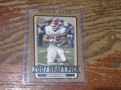 2007 Topps Draft Picks and Prospects (DPP) - Adrian Peterson #135 (RC) - Image 1 of 2