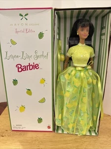 Barbie Lemon Lime Sorbet African American Avon Exclusive 1998 Mattel 20318 New - Picture 1 of 10