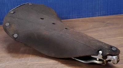 Sillín de bicicleta de cuero Brooks - 11,25" x 6" Foto 1 de 4