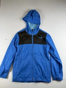 The North Face Antora Rain Jacket Dryvent Windbreaker Boys' Medium (10/12) Blue - Picture 1 of 7