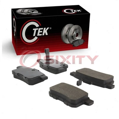 Juego de pastillas de freno de disco trasero Centric para Acura TSX 2009-2010 frenado parada fy Foto 1 de 4