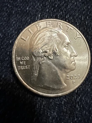 2023 P Jovita Idar Quarter Error Coin in Cod We Trust - Image 1 of 2