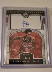 2017-18 Panini Cornerstones - Keystone Signatures Kelly Oubre Jr. #KS-KOJ /49 - Foto 1 di 3