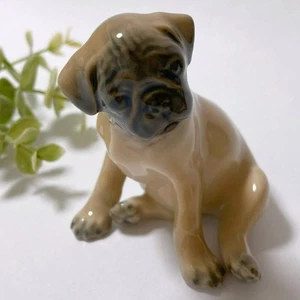 Royal Copenhagen Pug Dog Figurine Made In Denmark Tn - Picture 1 of 9