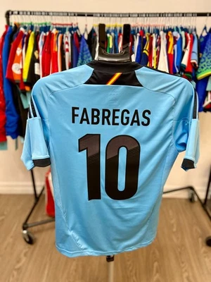 AUTHENTIC Adidas Spain 2012 Cesc Fabregas #10 Away Jersey - Men (S) - Image 1 of 4