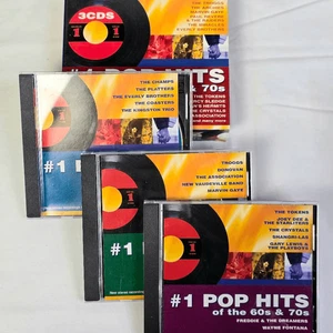 #1 Pop Hits of the 60s & 70s 3CD Set Pre-owned - Picture 1 of 5