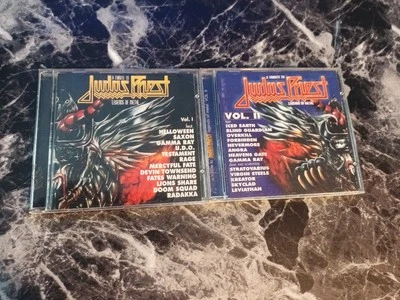 A Tribute to JUDAS PRIEST Legends of Metal Vol I + Vol 2 CD  Foto 1 de 4