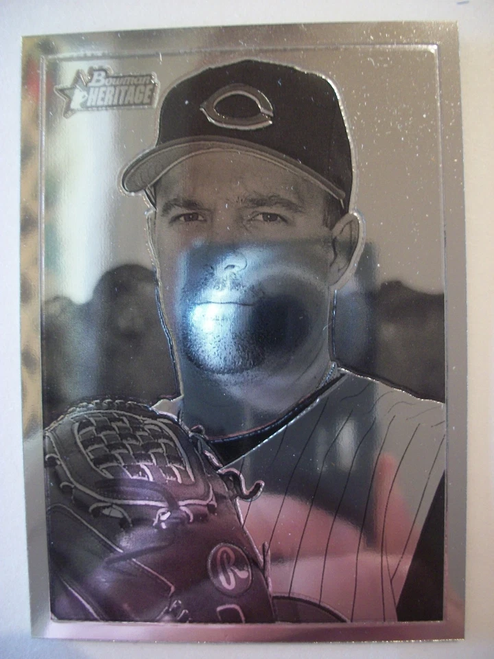 2001 BOWMAN HERITAGE CHROME PETE HARNISCH  OAKLAND           BOX # 53 - Image 1 of 1