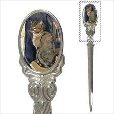 Study Of A Cat Suzanne Valadon Art Pewter Mail Letter Opener
