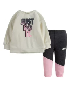  New Nike Little Girls Top & Leggings 2 Pc. Set Choose Size & Color MSRP $48 - Picture 1 of 3