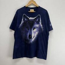 The Mountain Print T-Shirt Wolf Short Sleeve M 10108834