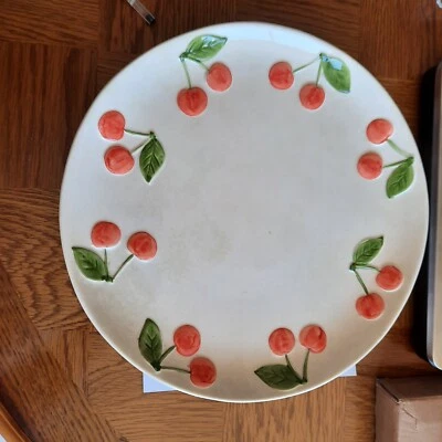 Compotier en terre avec Motifs en relief - Photo 1/4