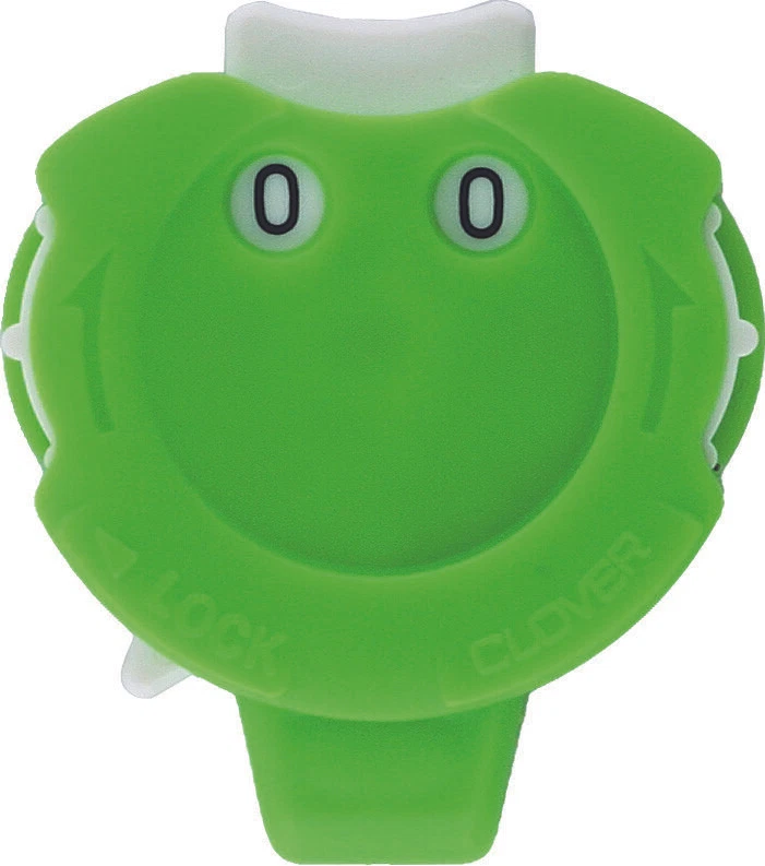 CLOVER MFG. CO., LTD. Clover Universalzähler in Rot oder Grün für Strick- und Häkelprojekte