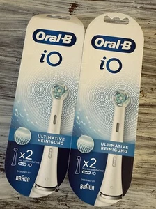 Oral-B iO Ultimate Clean Replacement Brush Heads - Set 2 - 4 Count - White - Picture 1 of 2